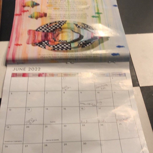 2022 Mackenzie Childs Calendar - Picture 8 of 14